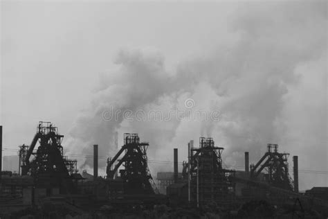 Steel Plant pollution stock image. Image of shadow, factory - 40944811