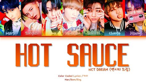 Nct Dream Hot Sauce Color Coded Lyrics Hanromeng 엔시티 드림 맛 가사