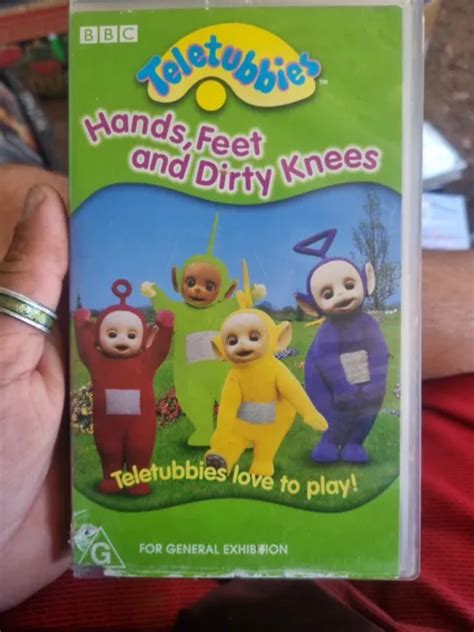 TELETUBBIES: HANDS, FEET And Dirty Knees - VHS - V8 $25.00 - PicClick AU