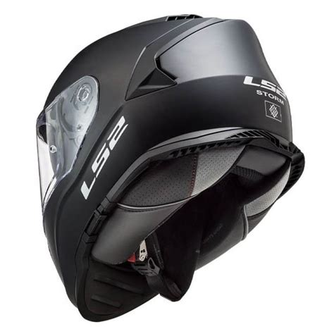 Casco LS2 FF800 Storm II Solid Negro Mate V2Cascos