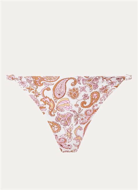 Blackbough Swim Alexa Brazilian Bikinislip Met Paisley Dessin • Roze