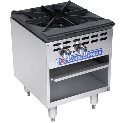 Bakers Pride Restaurant Series BPSP 18 2 Natural Gas Single Burner