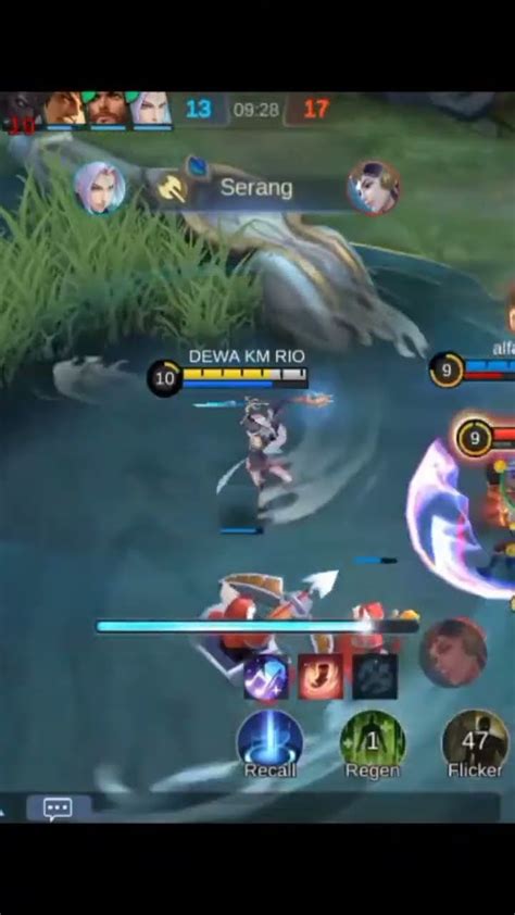 Odette Sekali Ulti Musuh Auto Rata Mobilelegends Mlbb