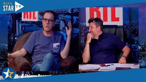 Thierry Beccaro sur scène lanimateur dévoile une anecdote très