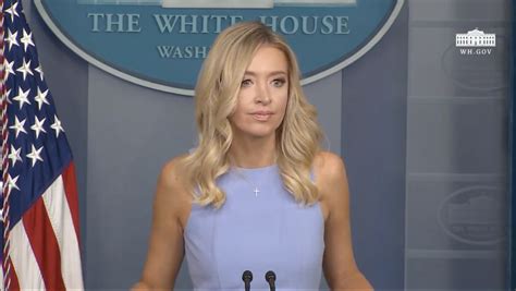 Watch Live Kayleigh Mcenany Wednesday White House Press Briefing