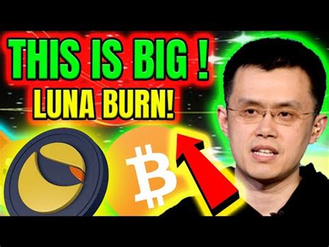 Terra Luna Classic Burn Binance Update Big Crypto News Today