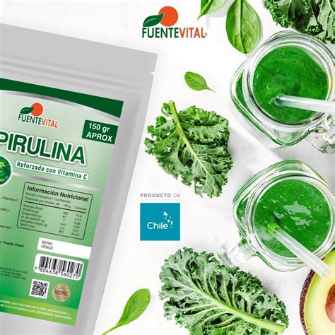 Spirulina Polvo 150 Gramos Envase Doy Pack Cuotas Sin Interés