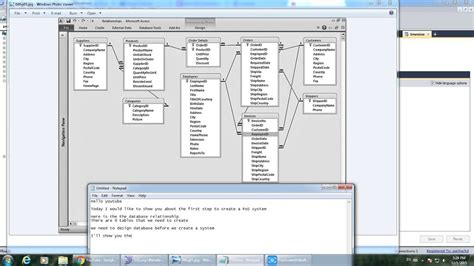 Pos System Database Relationship Youtube