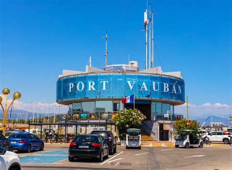 Vauban Port And Yacht Marina With Captaincy Building Offshore Azure