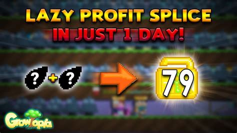 Lazy Profit Wls Splice Only In Day Growtopia Profit Youtube