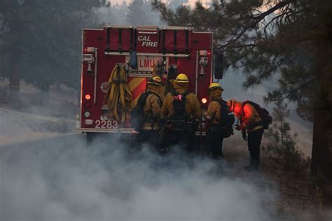 CAL FIRE firefighters. CAL FIRE photo - Wildfire Today