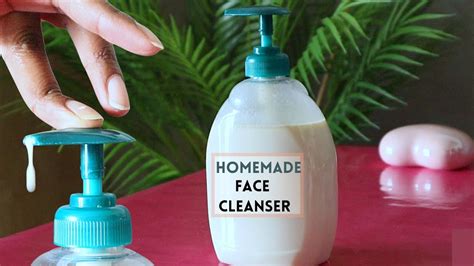 Homemade Face Cleanser For All Skin Types Diy Face Wash Youtube