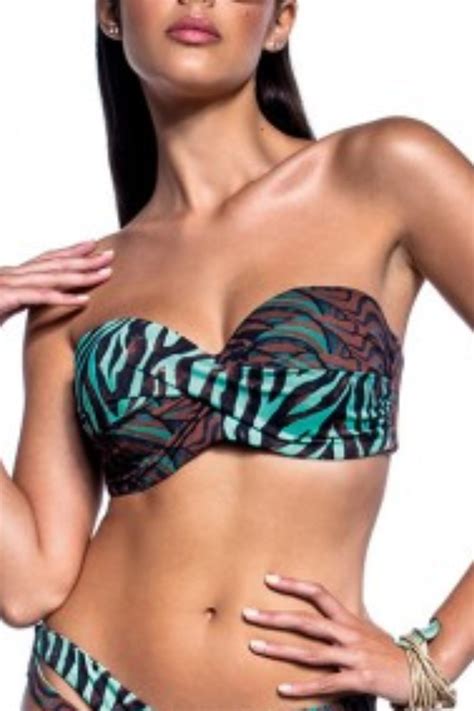 Bluepoint Bikini Top Kenya Strapless Cup D Tres