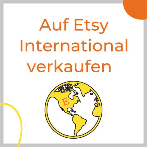 Auf Etsy International Verkaufen Kassenklingeln