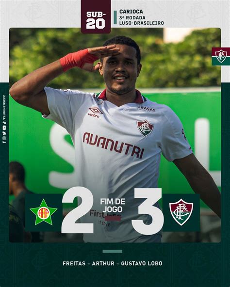 Fluminense F C On Twitter VENCE O FLUMINENSE Pela Terceira Rodada