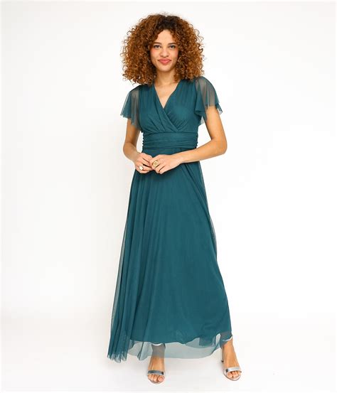 Robe Longue En Tulle Mariane Canard Edji