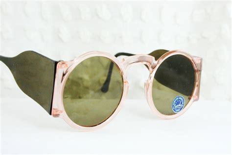 Vintage 40s Sunglasses 1930 S Round Sunglasses By Diaeyewear