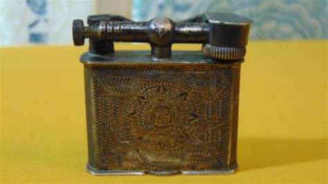 Vintage Antique Mexico Silver Lift Arm Lighter Antique Price Guide