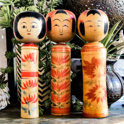 All About Kokeshi Dolls Kokeshi Dolls Kokeshi Vintage Japanese