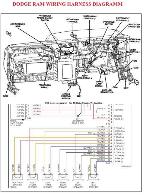 Dodge Ram Wiring Harness Diagram Car Anatomy