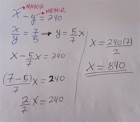 La Diferencia De Dos N Meros Es Y Est N En La Relaci N De A