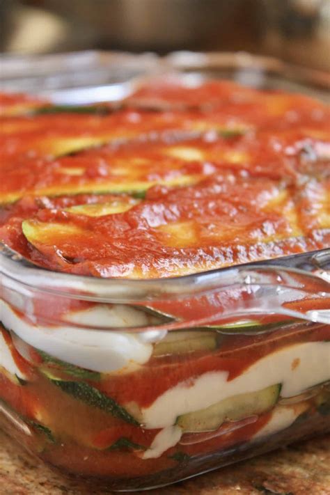 Best Zucchini Lasagna Recipe With Or Without Meat Christina S Cucina