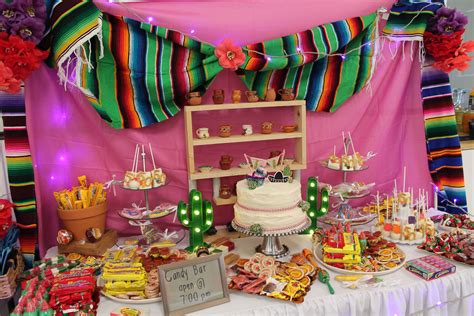 Mexican Fiesta Dessert Table Mexican Fiesta Table Decorations Fiestas