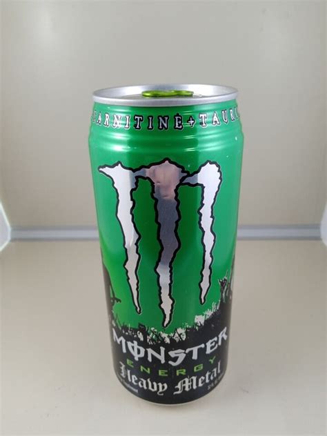 Monster Energy Heavy Metal Bfc 32oz Can 2007 Unopened Ebay