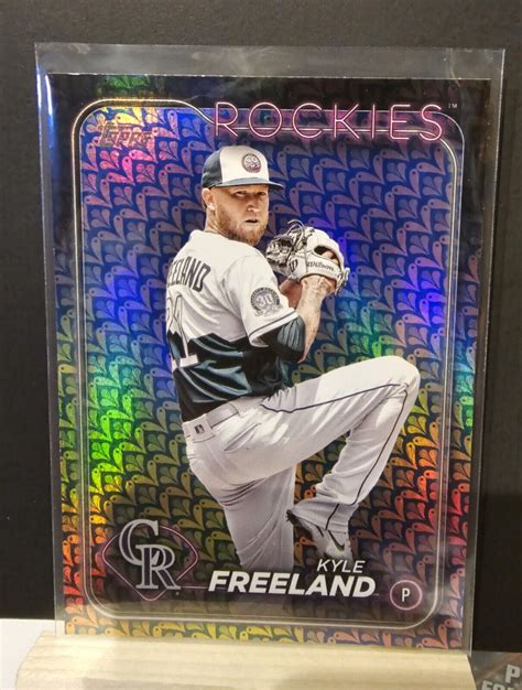 Topps Series Easter Foil Kyle Freeland Colorado Rockies Ebay