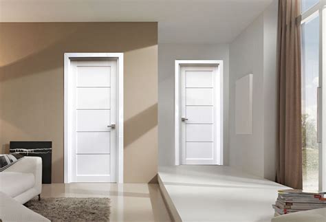 Modern White Interior Doors