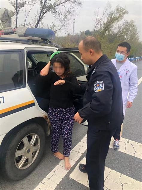 两口子吵架妻子冲动跳车 信阳高速交警11分钟快速救助处置 大河网