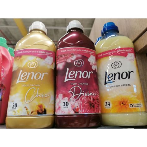 Lenor Fabric Softener Washes Spring Awakening Summer Breeze Gold