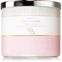 Bath Body Works Cozy Cashmere bougie parfumée II notino fr