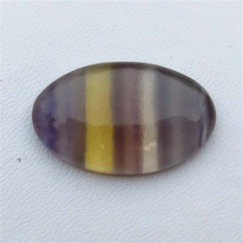 Multi Fluorit Oval Edelstein Lose Natürlich Fluorit Cabochon 33x20mm FL