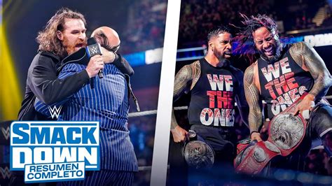 Wwe Smackdown Febrero Resumen Completo Youtube