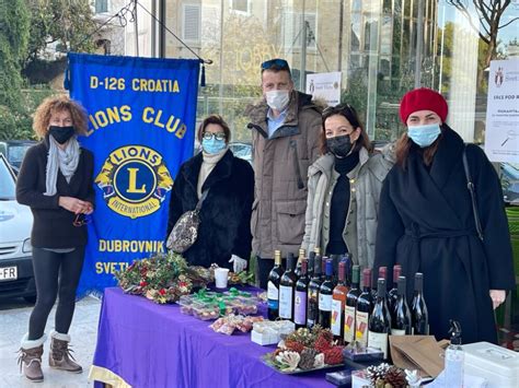 Humanitarna Prodaja Lions Cluba Sveti Vlaho I Prosinca