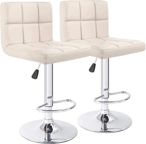 Amazon Furmax Bar Stools Modern Pu Leather Swivel Adjustable