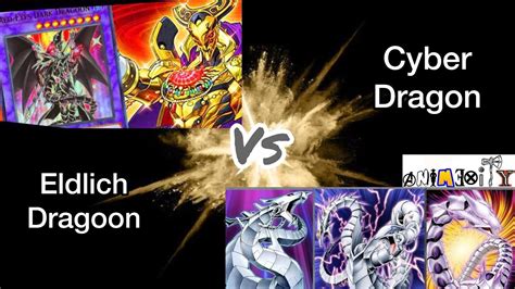 Duelo Eldlich Dragoon Vs Cyber Dragon Game 1 YouTube