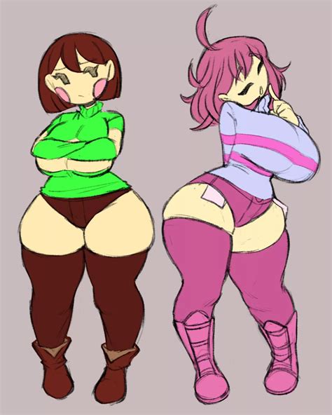 Chara And Frisk By Me Skiddioop Nudes Undertail Nude Pics Org