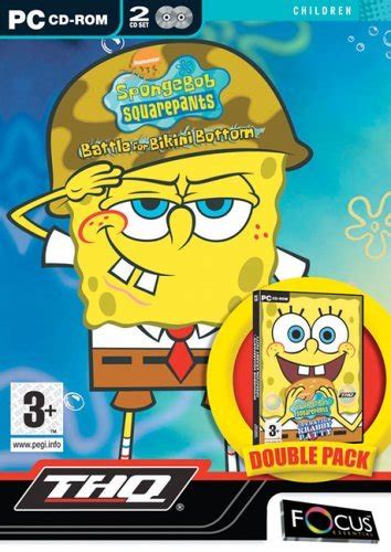 Spongebob Squarepants Battle For Bikini Bottom Double Pack