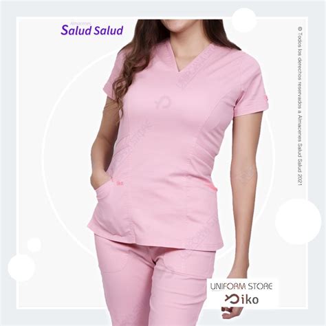 Uniforme Medico Rosado Enfermeria Medicina En Almacenes Salud Salud