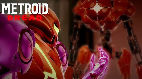 Red EMMI Boss Fight Metroid Dread YouTube