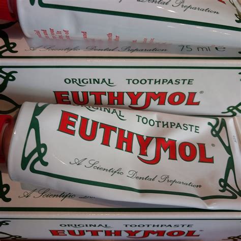EUTHYMOL Zahnpasta Fluoridfrei Pink Scharf Frisch Antiseptisch | Soul ...