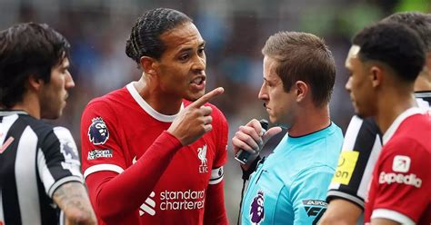 Fa Advised To Give Virgil Van Dijk Four Match Ban For Outburst After