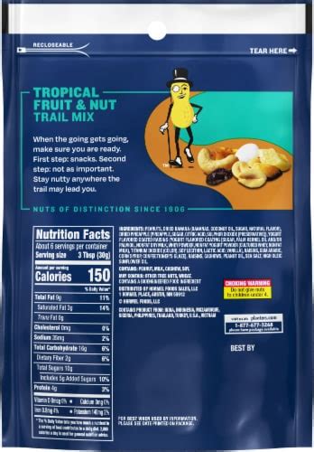 Planters Tropical Fruit Nut Trail Mix Oz Frys Food Stores