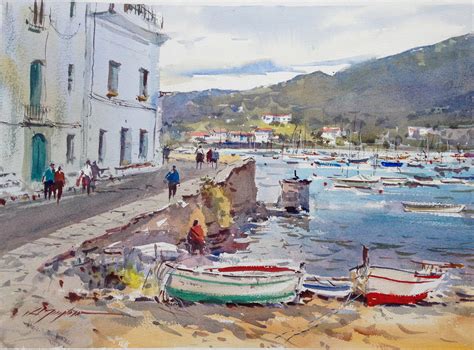 David Taylor: 13 - 19 October 2015, watercolor in Spain