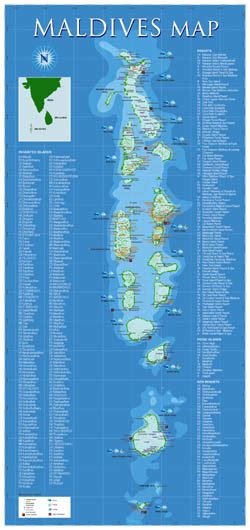 Maps Of Maldives Detailed Map Of Maldives In English Tourist Map Of