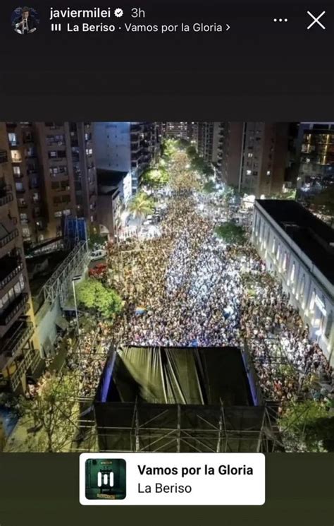 Milei Hizo Pasar Imágenes De La Marcha Del Orgullo Como Si Fueran De Su Cierre De Campaña