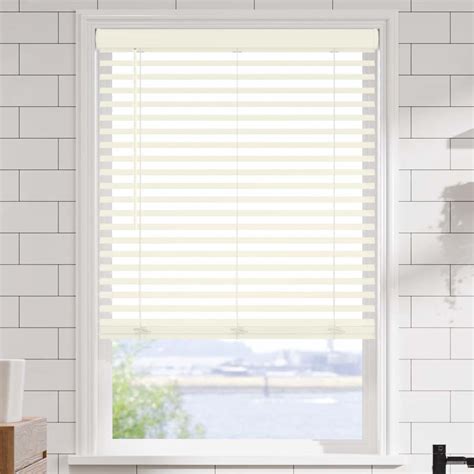 2 Inch Classic Routeless Faux Wood Blinds Selectblinds