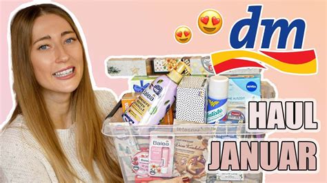 DM Haul Januar 2022 Pflege Kosmetik Schnäppchen bis zu 50 I